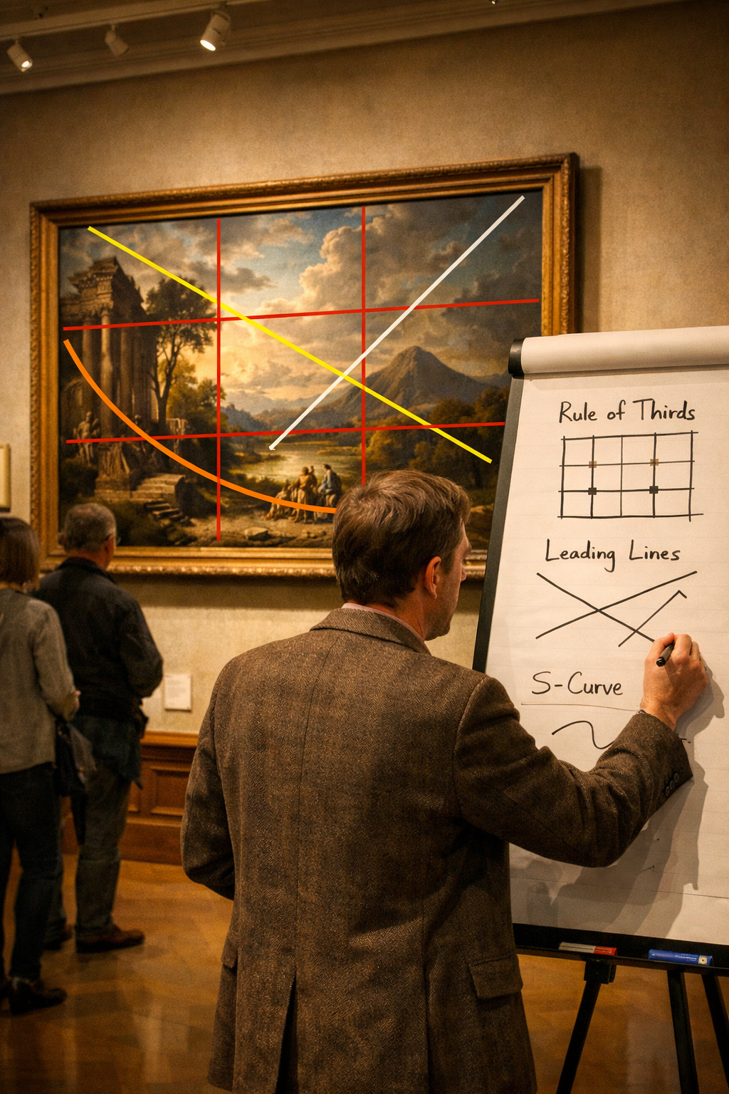 Analiza kompozycji obrazu w muzeum