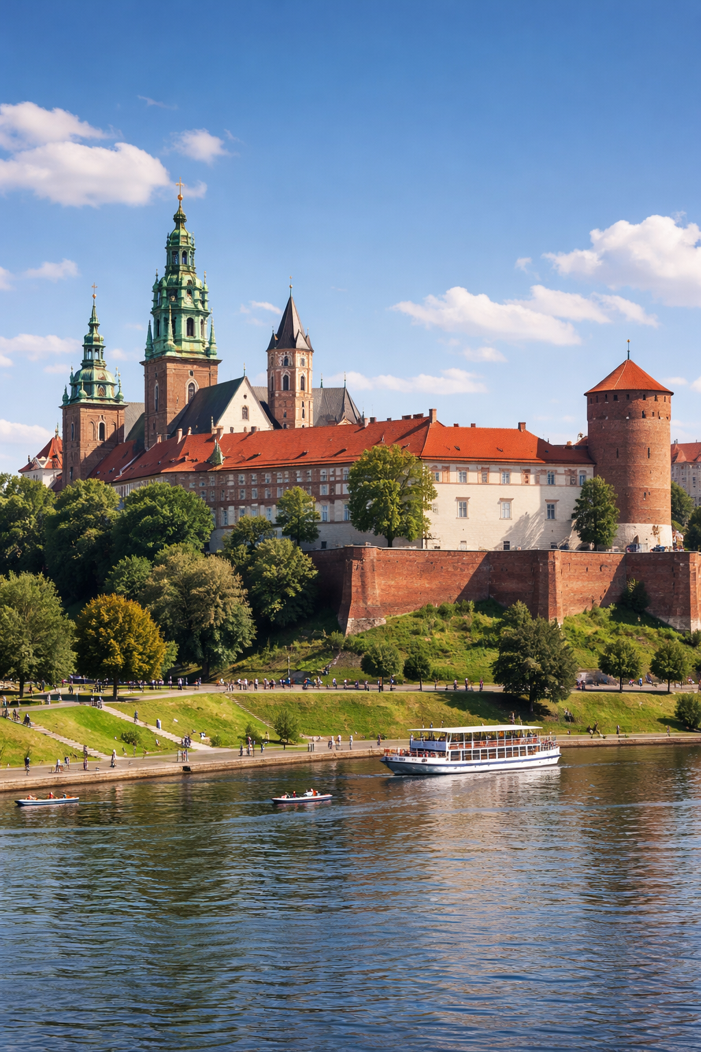 Wawel - zamek królewski i katedra w Krakowie